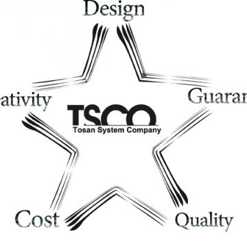 دوربين هاي تحت شبكه ژئوويژن در شرکت توسن سیستم TSCO به كار گرفته شد